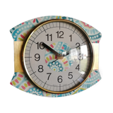 Vintage silent wall clock "Japy Folk"