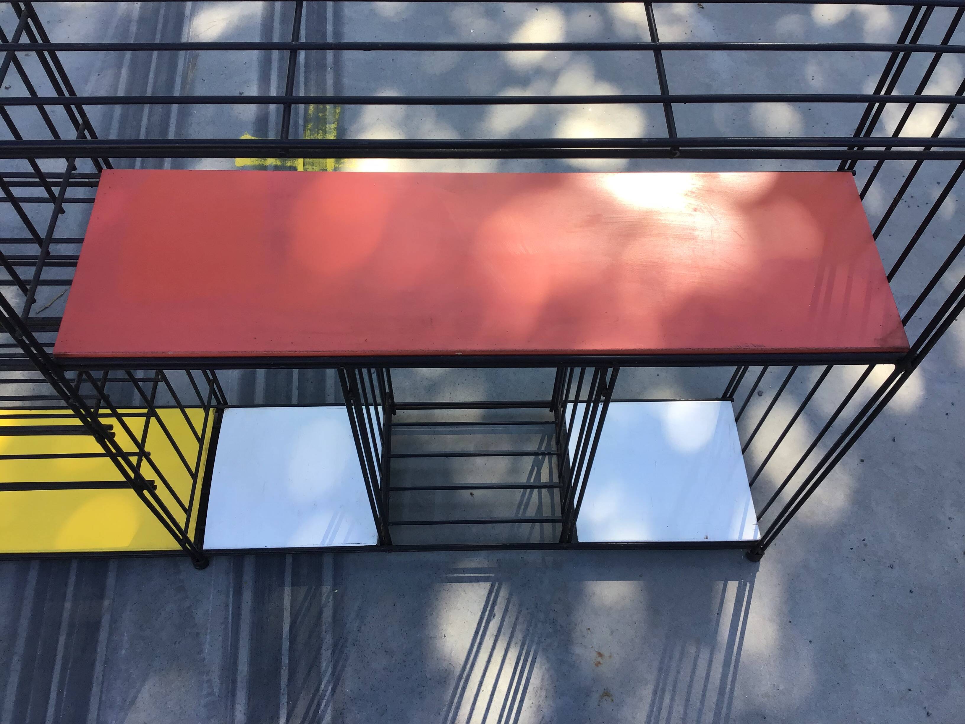 Vintage Pilastro bookcase by Tjerk Reijenga, Dutch design 60s