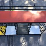 Vintage Pilastro bookcase by Tjerk Reijenga, Dutch design 60s