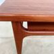 Teak coffee table from 1960 by Niels Bach