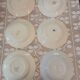6 mismatched antique soup plates
