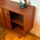 Small vintage Scandinavian teak sideboard "Matilda"
