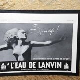 Magazine advertising poster Illustration