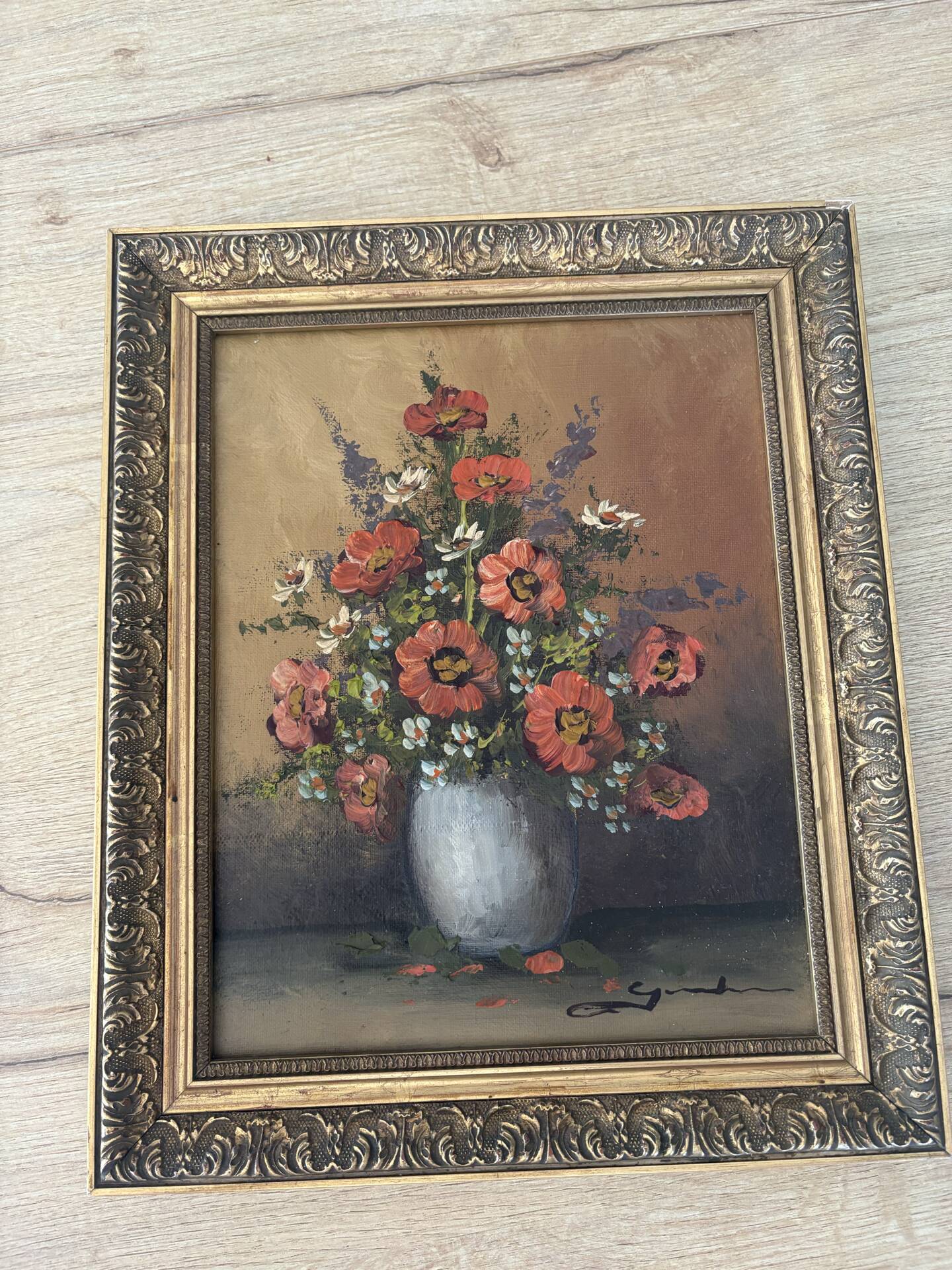 Peinture à huile sur toile