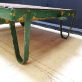 Table basse, chariot industriel
