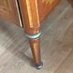 Louis XVI style chest of drawers, spinning top legs - transition style marquetry