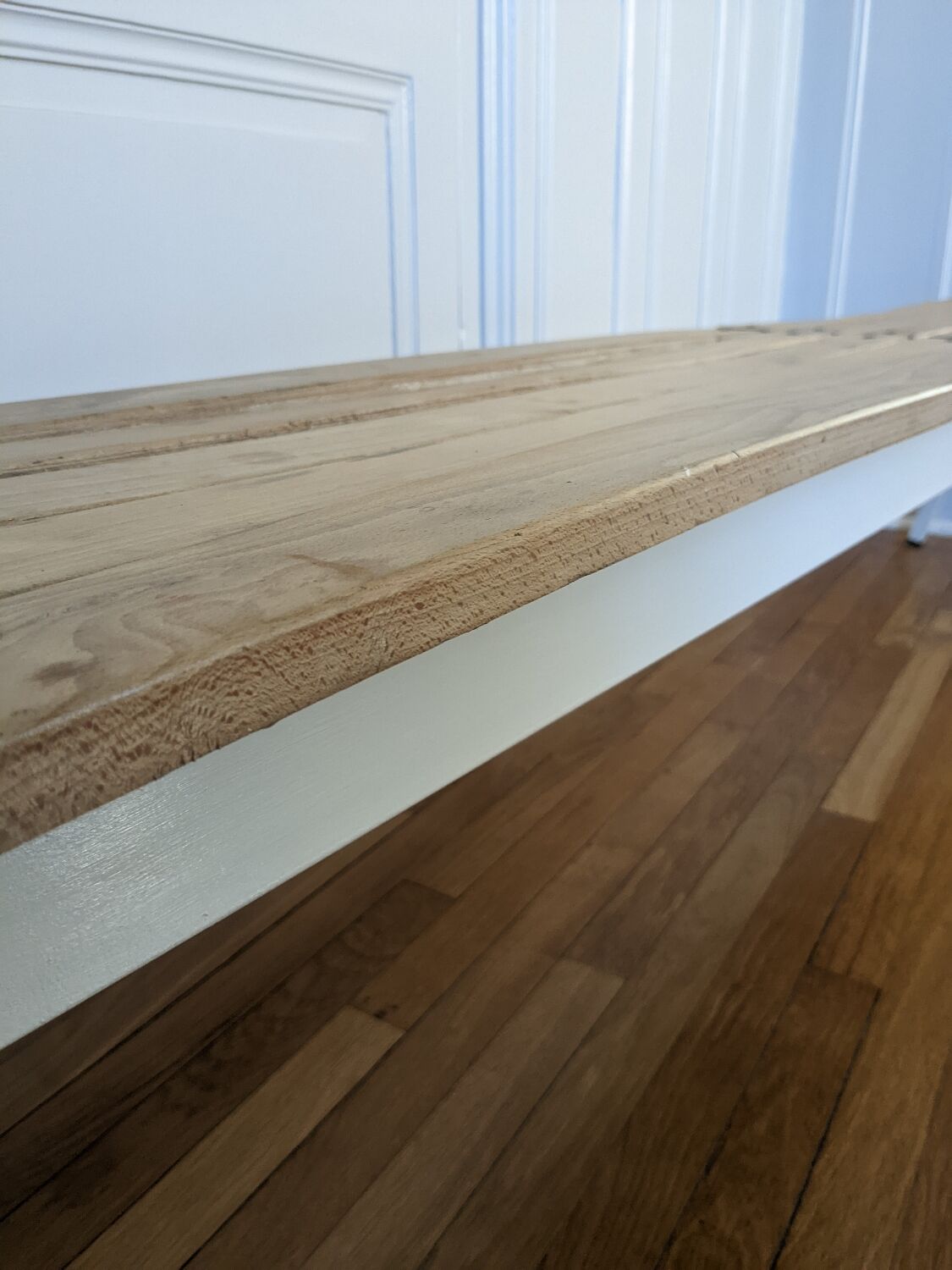 Large vintage school desk