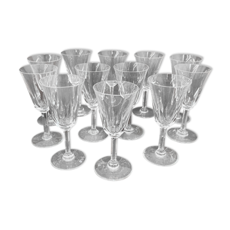 12 Saint-Louis wine glasses Model "Cerdagne" - 359012