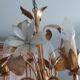 Vintage hanging lamp 3 lights