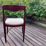Set of 6 vintage Scandinavian chairs by Niels Otto Moller