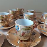 Tasses à café japonnaise en porcelaine fine