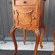 Pair of bedside Louis XV French walnut 1900s