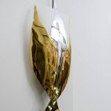 Applied brass by Henri Perrichaud single room around 1960