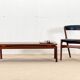 Table basse danoise en palissandre, années 1960