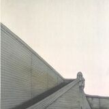 Original lithograph by Alain LE FOLL, Fortifications, 1978