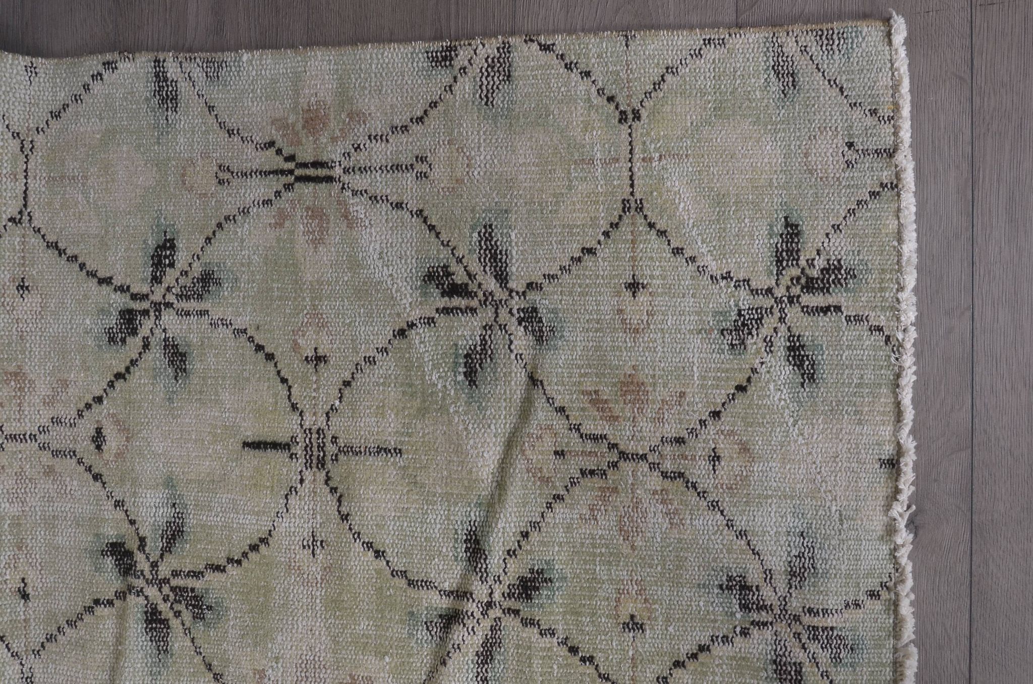 Oushak Anatolian Decorative Wool Rug sku 1326