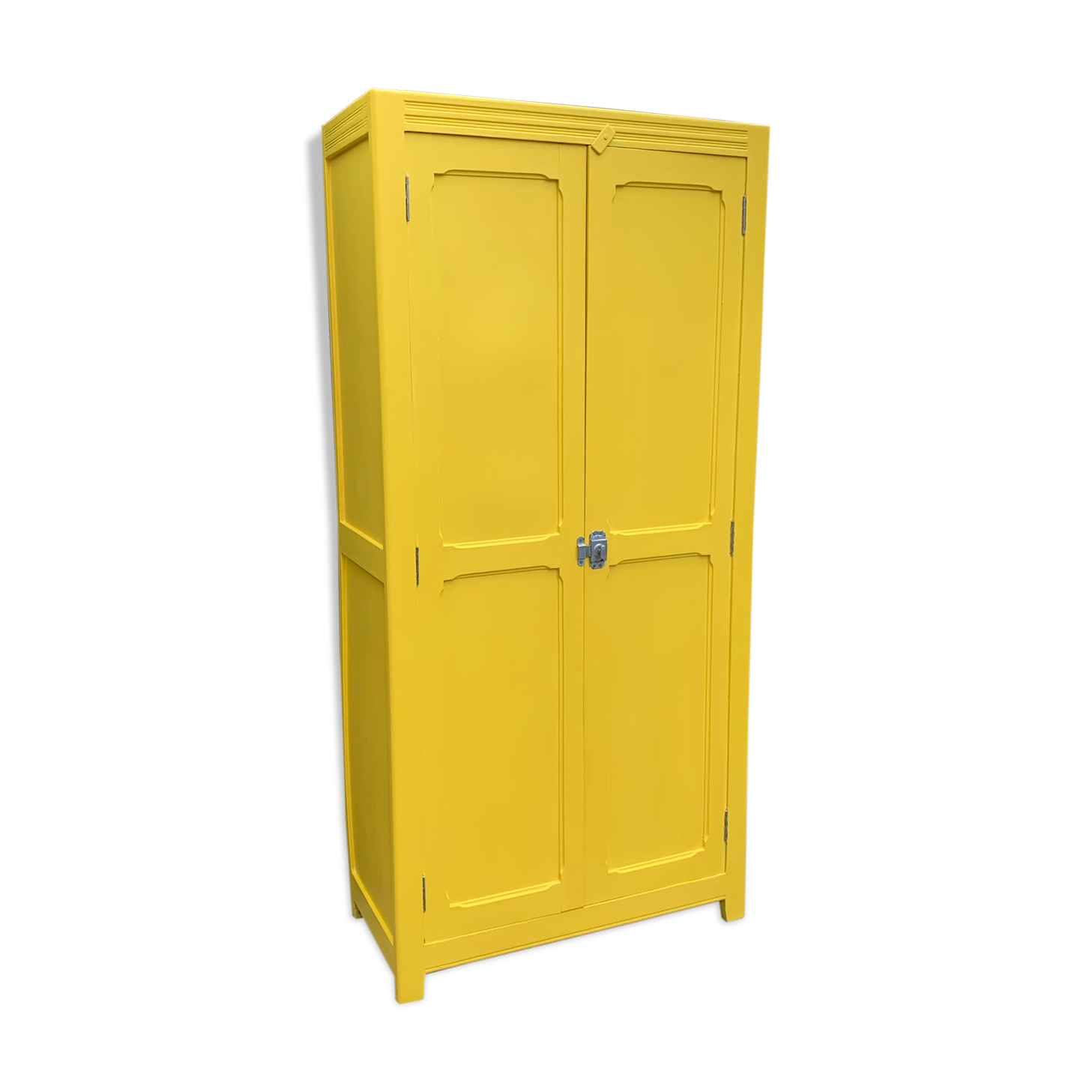 Powdered yellow parisian wardrobe 1950