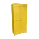 Armoire parisienne jaune poudrée 1950.