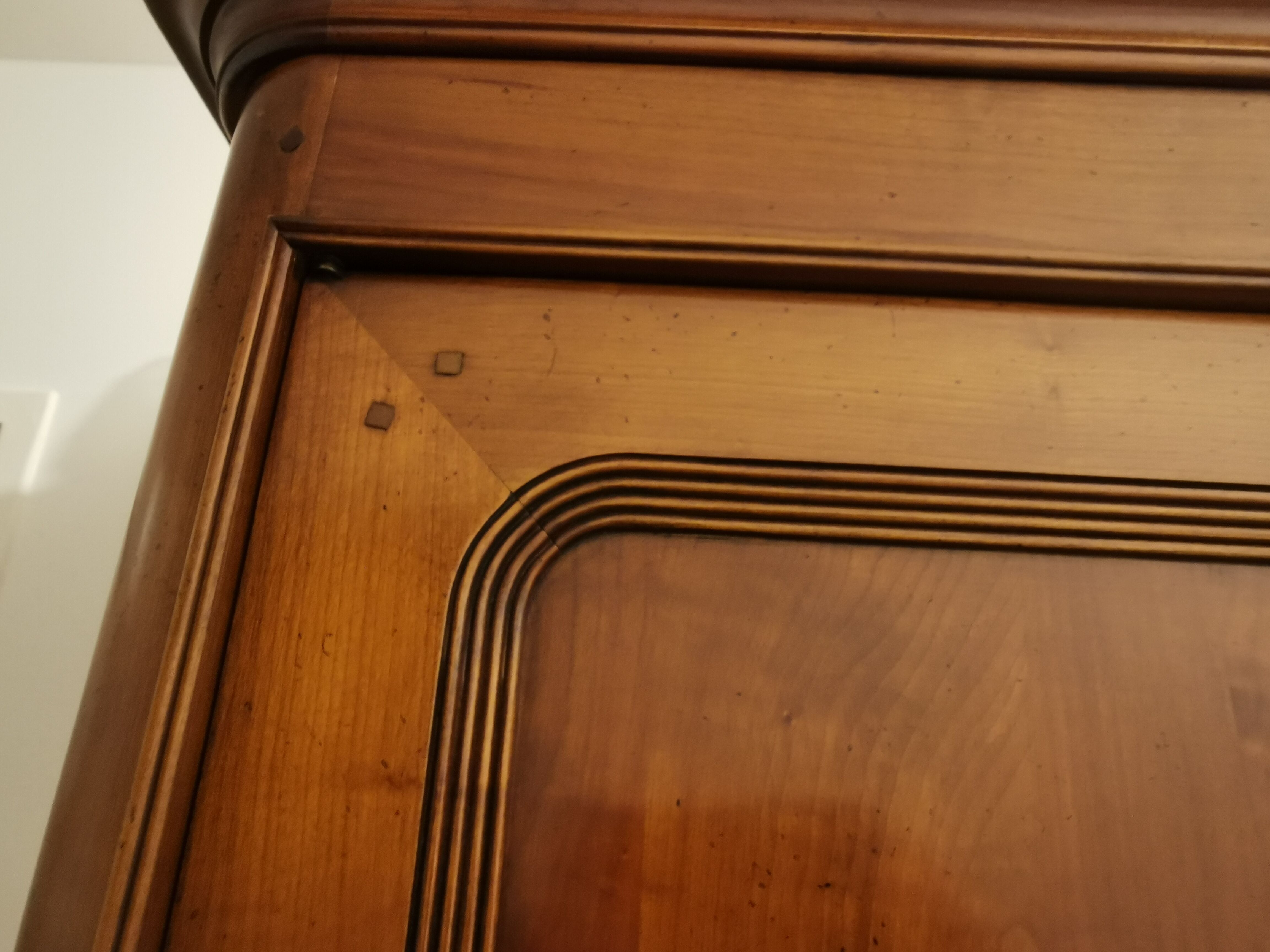 Cherry wood bedroom wardrobe