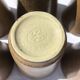6 vintage Digoin sandstone cups