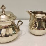 Silver-plated tea and coffee set