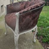 Handmade Louis XV Cabriolet armchair