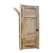 Porte Haussmannienne en noyer, XIXème