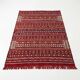Red Berber kilim rug 155x240 cm