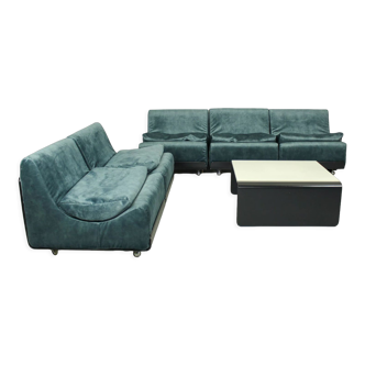 Six-part Lounge Sofa Set Orbis designed by Luigi Colani for COR, 1969