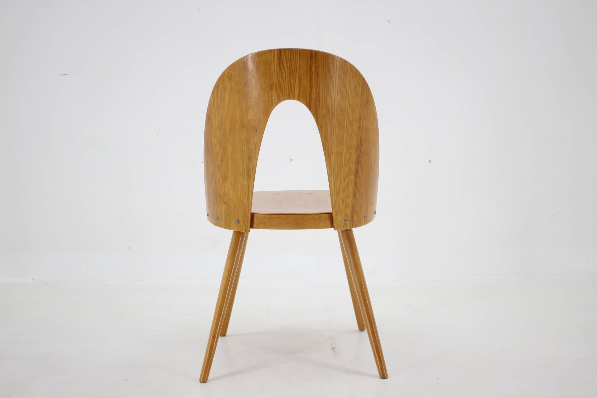 1960s Antonin Suman Chair in Walnut ,Czechoslovakia
