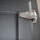 Renovated black parisian wardrobe