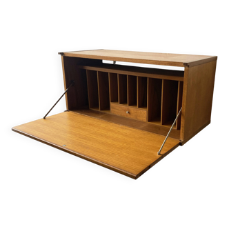 Mid-Century Modern wall mounted desk unit by Beaver and Tapley