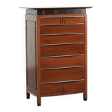 Beautiful Art Deco design chest of drawers with 7 drawers