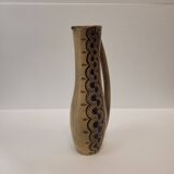 Jarrón / Jar in ceramic, Tribal style, 70's - France