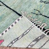 Traditional handmade Moroccan rug 3x2 m