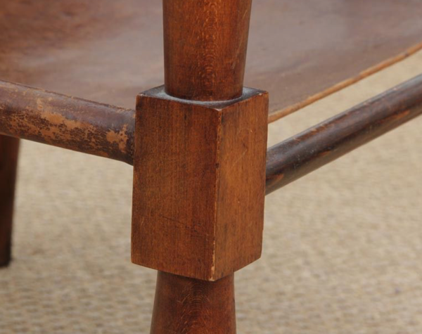 Fauteuils Safari en hêtre 1940s
