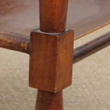 Fauteuils Safari en hêtre 1940s