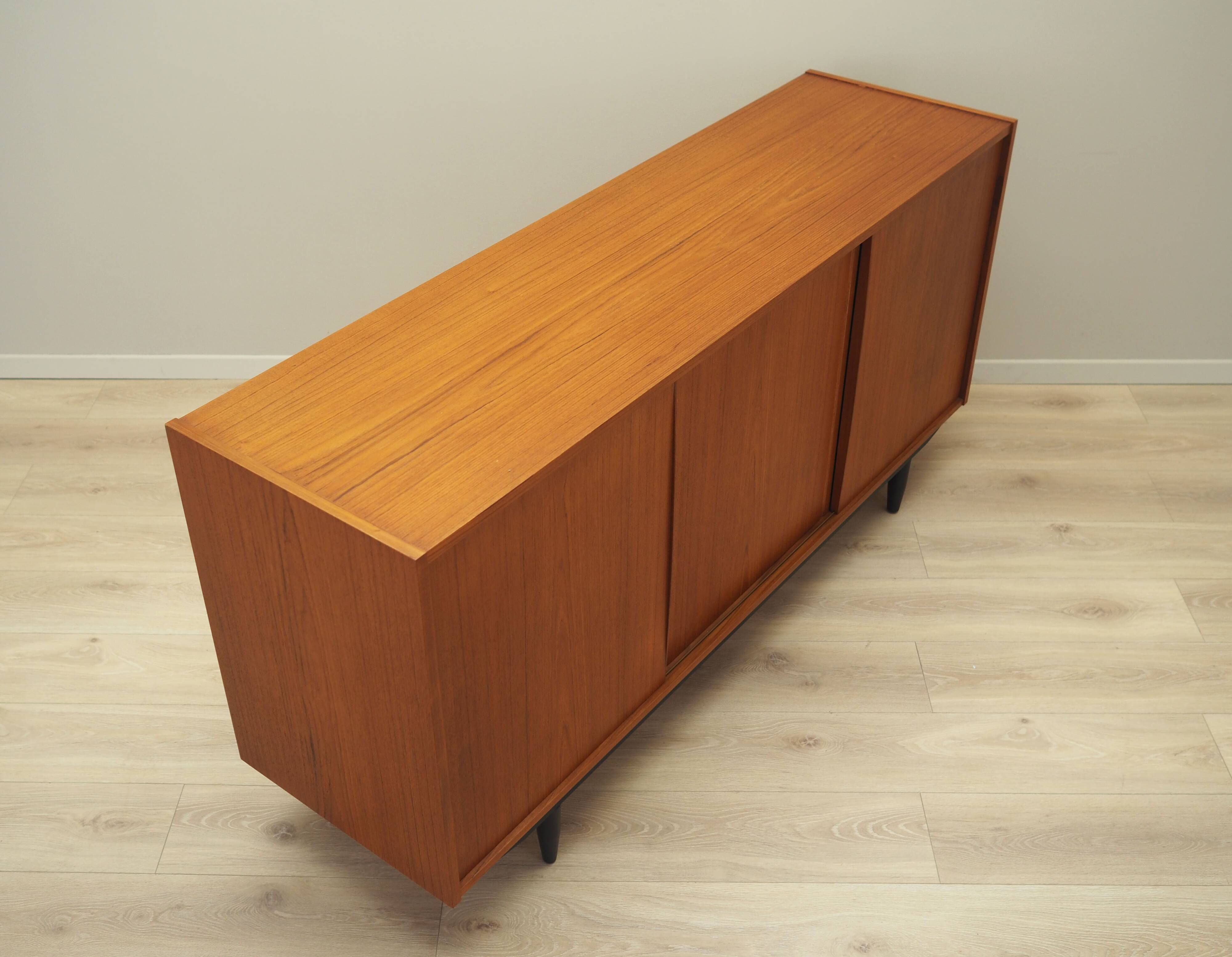 Teak sideboard, Danish design, 1970s, production: Denmark