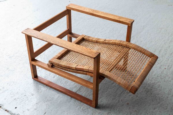 Fauteuil “model 2254” de Borge Mogensen pour Fredericia, Danemark, années 1950