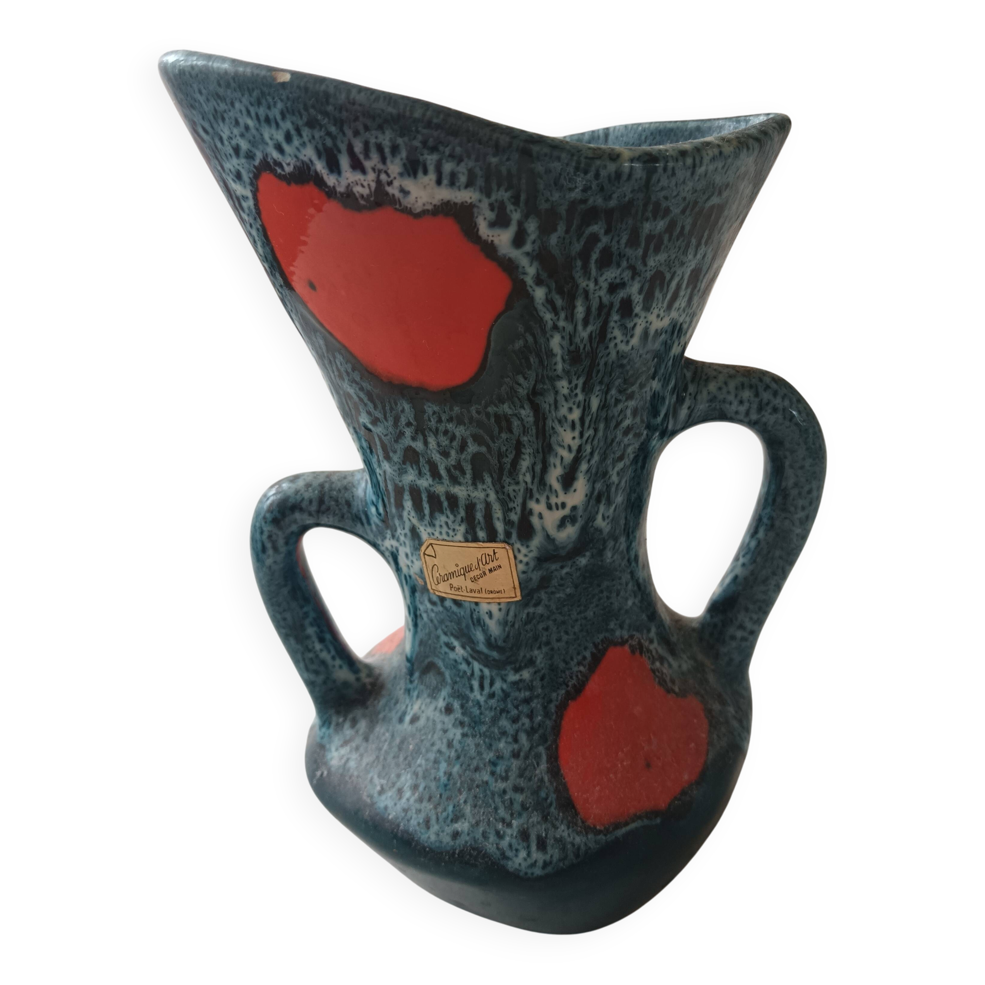 Poet-Laval ceramic vase