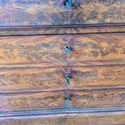 Commode bureau d'époque – Début XXᵉ siècle avec plateau en marbre