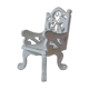 Chair wood and metal for doll's house
