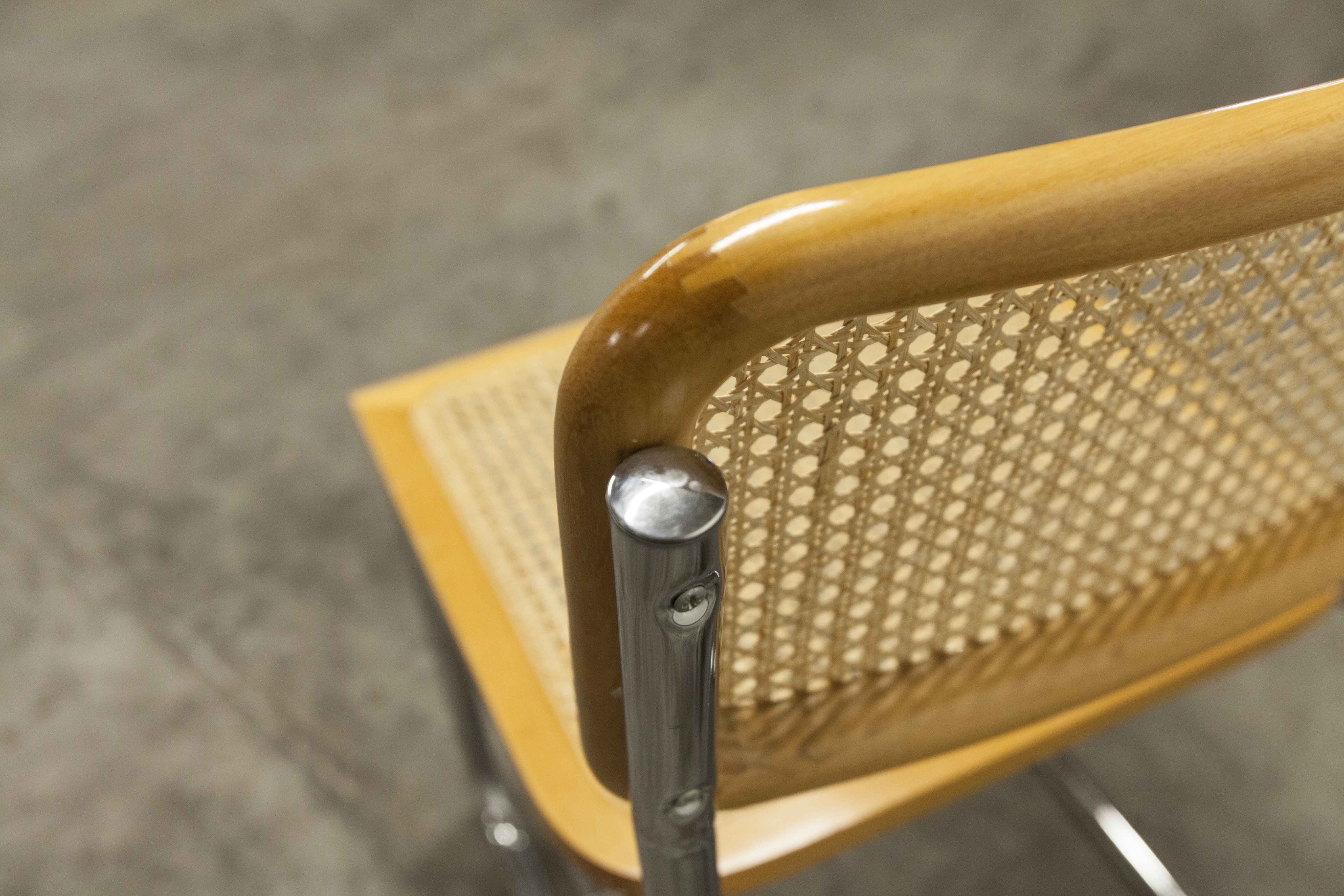 Breuer B32 cannage chair