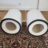 2 tables d'appoint en céramique, AMPM