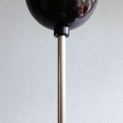 Czechoslovak bakelite hanging school lamp, 1960s