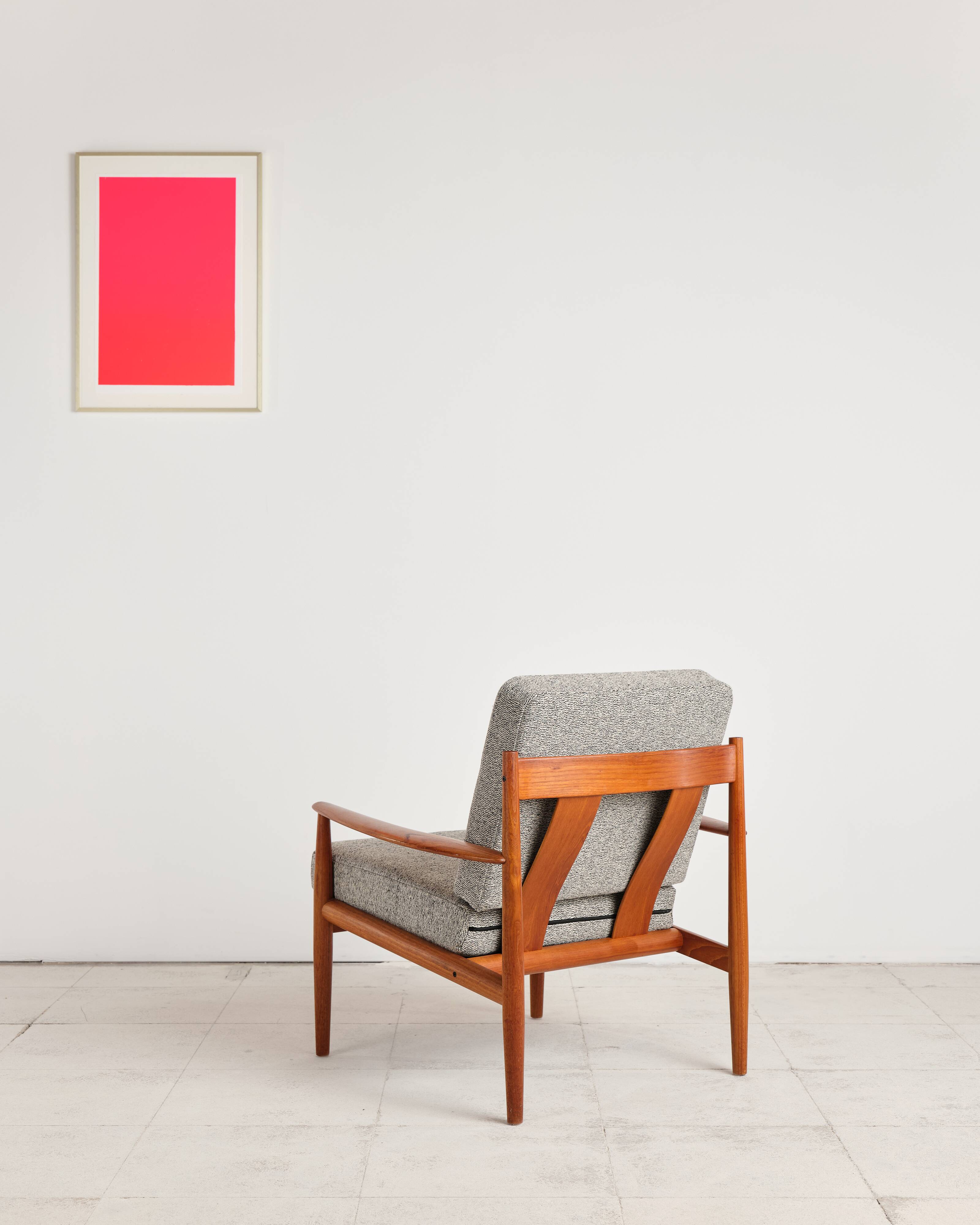 Fauteuil en teck par Grete Jalk pour France and Son, 1950s