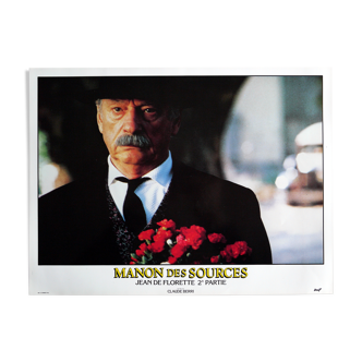 Poster cinema "Manon of the sources" Claude Berri