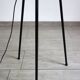 Tripod reading lamp in metal from the 50s/60s, France.