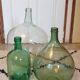 Lot of three demijohns