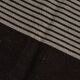 Black and Taupe Handknotted Wool Kilim Rug, 174x251 Cm